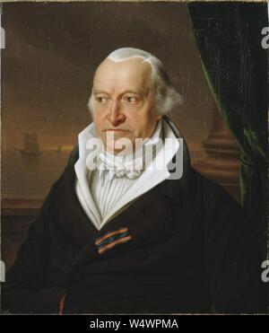 Cornelis Cels - Portret van Joan Cornelis van der Hoop (1742-1825), Minister van Marine Stockfoto