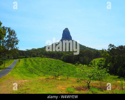 Glass House Mountains in Australien Stockfoto