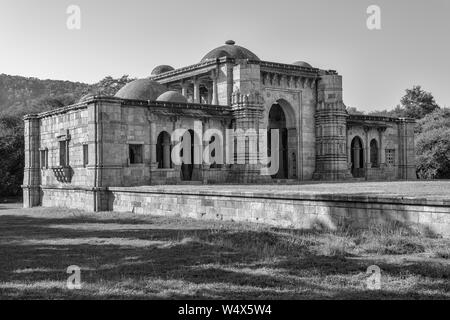 Champaner , Pavagadh , Gujarat , Indien-07. Dezember 2014-A Blick auf Nagina Masjid Stockfoto