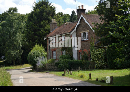 Reigate gemeinsame und der Altstadt. Stockfoto