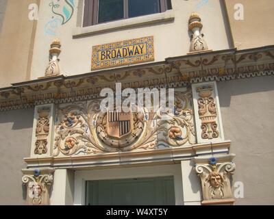 Country Club Plaza, Kansas City MO-Ornament. Stockfoto