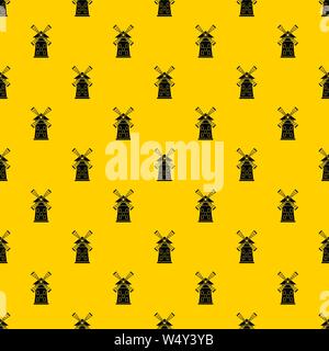 Mühle Muster Vektor Stock Vektor