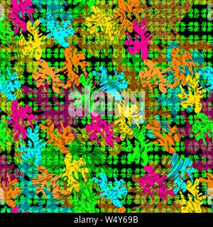 Psychedelic abstrakt Hintergrund wallpaper Stock Vektor