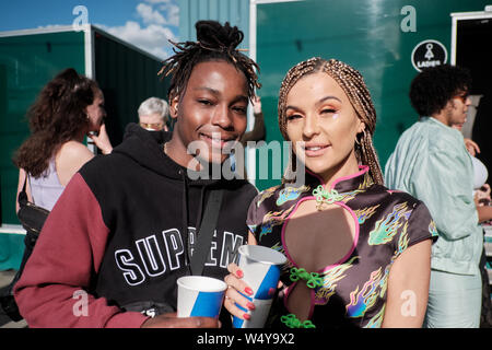 Field Day Festival 2019, London, UK - Musik Stockfoto