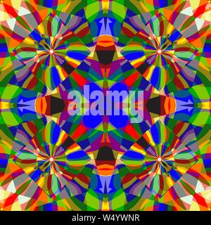 Schöne Color Line Wellen und Plätze abstrakten geometrischen Hintergrund Vector Illustration Stock Vektor