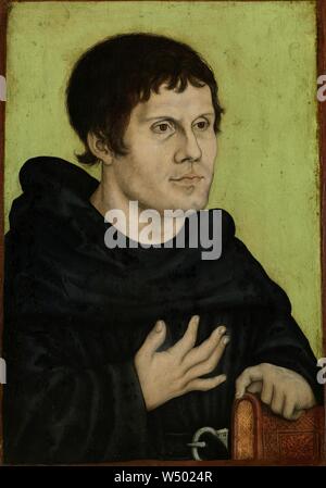Portrait von Martin Luther als Mönch der Augustiner. Stockfoto
