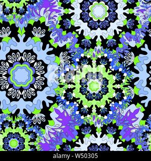 Nahtlose Muster. Vintage Elemente. Vector Illustration Stock Vektor