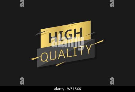 Hohe Qualitäts-label Stock Vektor