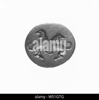 Ring, Unbekannt, Persien, 4.Jahrhundert v. Chr., Bronze, 2 × 1,8 cm (13/16 x 11/16 in Stockfoto