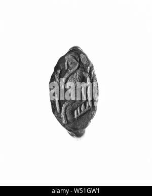 Ring, Unbekannt, Persien, 4.Jahrhundert v. Chr., Bronze, 1,7 x 1 cm (11/16 × 3/8 in Stockfoto