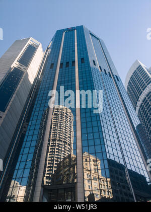 Suchen der in der CBD, Downtown Sydney, Australien Stockfoto