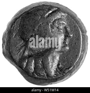 Münze, Unbekannt, Ägypten, 1. Jahrhundert v. Chr., Bronze, 0.0155 kg (0.02 lb Stockfoto