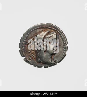 Denar, Unbekannt, Rom, Latium, Italien, 80 v. Chr., Silber, 0.0084 0.0038 kg (lb Stockfoto