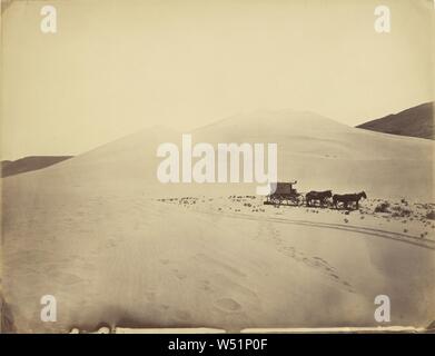 Desert sand Hills in der Nähe von spülbecken von Carson, Nevada, Timothy H. O'Sullivan (American, um 1840-1882), 1867, Eiweiß Silber drucken, 22,2 × 29,2 cm (8 3/4 x 11 1/2 in. Stockfoto