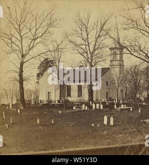 St. John's Church. Richmond, Virginia, D. H. Anderson (American, Born 1827), ca. 1867 - 1875, Eiweiß silber Drucken Stockfoto