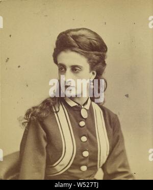 Sarah Siddons, Jeremia, Gurney & Sohn, 1869 - 1875, Eiweiß silber Drucken Stockfoto