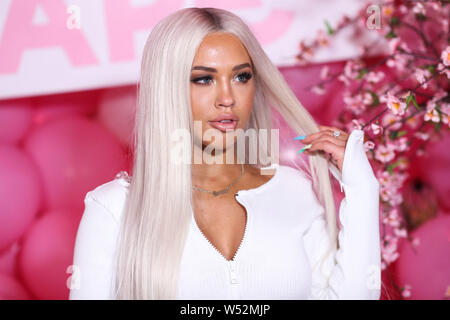 Hollywood, Vereinigte Staaten. 25. Juli, 2019. WEST HOLLYWOOD, LOS ANGELES, Kalifornien, USA - 25. Juli: Tammy Hembrow kommt an der Booby Band USA Launch Party am Stanley Sozialen am 25 Juli, 2019 in West Hollywood, Los Angeles, California, United States. (Foto von Xavier Collin/Image Press Agency) Quelle: Bild Presse Agentur/Alamy leben Nachrichten Stockfoto