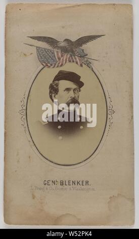 Genl. Ludwig Ludwig Blenker deutsche Division (gestorben 1863), L. Prang & Co., 1861 - 1862, Eiweiß silber Drucken Stockfoto