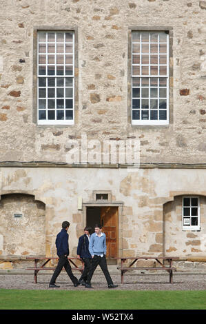 Elgin, UK, 26. Juli 2019. Datei Foto. Es hat heute bekannt gegeben, dass Gordonstoun school in Elgin ist als Teil der schottischen Kindesmissbrauch Untersuchung geprüft werden. Foto 23. September 2015 berücksichtigt. Credit: Andrew Smith Stockfoto