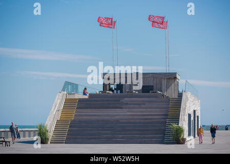 2017 Stirling Prize winning Hastings Pier von dRMM design Praxis. Bitte Quelle: Phillip Roberts Stockfoto