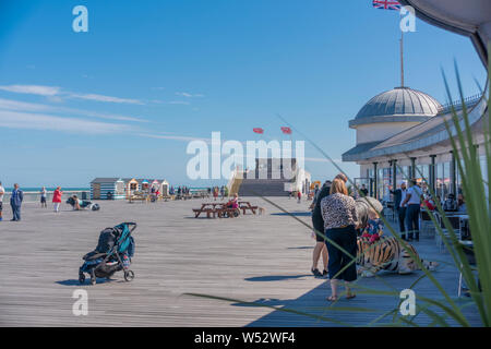 2017 Stirling Prize winning Hastings Pier von dRMM design Praxis. Bitte Quelle: Phillip Roberts Stockfoto