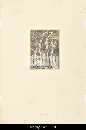Notre-Seigneur expirant Jésus-Christ sur la Croix, Bisson Frères (Französisch, aktiv 1840 - 1864), Paris, Frankreich, 1861, Eiweiß Silber drucken, 13,8 × 10,4 cm (5 5/6 x 4 1/8 in. Stockfoto