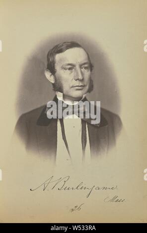 Anson Burlingame, James Earle McClees (American, 1821-1887), Julian Vannerson (American, 1827 - nach 1875), Washington, District of Columbia, USA, ca. 1859, gesalzen Papier drucken, 11,1 × 8,9 cm (4 3/8 x 3 1/2 in. Stockfoto