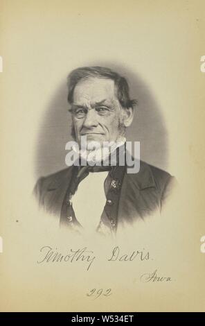 Timothy Davis, James Earle McClees (American, 1821-1887), Julian Vannerson (American, 1827 - nach 1875), Washington, District of Columbia, USA, ca. 1859, gesalzen Papier drucken, 10,2 × 8,7 cm (4" × 3 7/16 Stockfoto