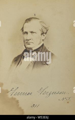 Fenner Ferguson, James Earle McClees (American, 1821-1887), Julian Vannerson (American, 1827 - nach 1875), ca. 1859, gesalzen Papier drucken, 11×8 cm (4 5/16 x 3 1/8 in. Stockfoto