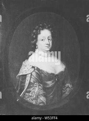 David Klöcker Ehrenstrahl, Maria Euphrat, 1625-87, Prinzessin von Pfalz-zweibrücken vs De la Gardie, Malerei, Gräfin Maria Palatine Eufrosyne Zweibrücken, Öl auf Leinwand zugeschrieben Stockfoto