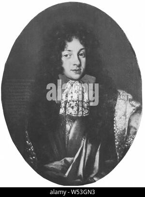 David von Krafft, Prinz Karl, Karl, 1664-1688, Erbe des Mecklenburg-Güstrow, Malerei, Öl auf Leinwand, Höhe 83 cm (32,6 Zoll), Breite 64 cm (25,1 Zoll) Stockfoto