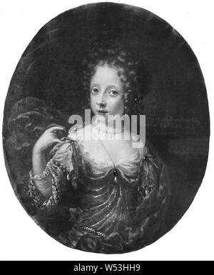 David von Krafft, Prinzessin Kristina Charlotta, Kristina Charlotta, 1679-1689, Prinzessin von Dänemark, Malerei, Öl auf Leinwand, Höhe zurückzuführen, 68 cm (26,7 Zoll), Breite 57 cm (22,4 Zoll) Stockfoto