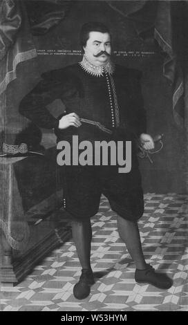 Johan Adolf, 1575-1616, Herzog von Holstein-Gottorp, Malerei, 1601, Öl auf Leinwand, Höhe 208 cm (81,8 Zoll), Breite 130 cm (51,1 Zoll) Stockfoto