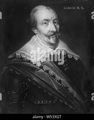 König Karl IX., Karl IX., 1550-1611, König von Schweden, Malerei, Karl IX. von Schweden, Öl auf Leinwand, Höhe 70 cm (27,5 Zoll), Breite 57 cm (22,4 Zoll), Stockfoto