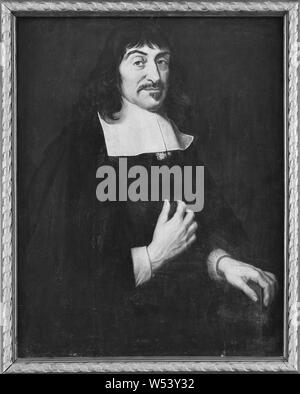 Nachdem David Beck, René Descartes, 1596-1650, französischer Philosoph, Malerei, Öl auf Leinwand, Höhe, 83,5 cm (32,8 Zoll), Breite 66 cm (25,9 Zoll) Stockfoto