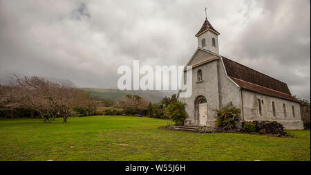 Kirche des hl. Joseph, Maui, Hawaii, USA Stockfoto