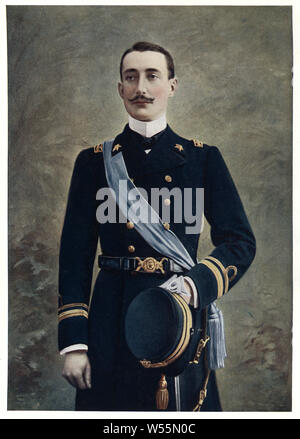 Prinz Luigi Amedeo, Herzog der Abruzzen (29. Januar 1873 - 18. März 1933) war ein italienischer Bergsteiger und Explorer, kurz Infant von Spanien als Sohn von AMADEO I von Spanien, Mitglied der königlichen Haus von Savoyen und sein Cousin des italienischen Königs Viktor Emanuel III. Stockfoto