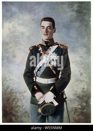 Großherzog Michael Alexandrowitsch Russlands, der jüngste Sohn und das fünfte Kind von Kaiser Alexander III. von Russland und der jüngste Bruder von Nikolaus II. Stockfoto