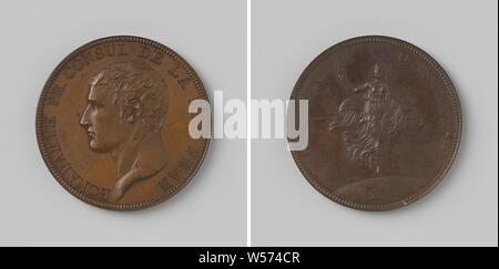 Médaille Bronze 150 Ans Banque De France Par Dumarest - Édition 1950 - Collection