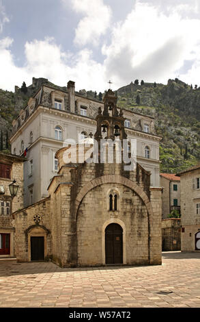 Kirche von St. Lukas (Luka) in Kotor. Montenegro Stockfoto