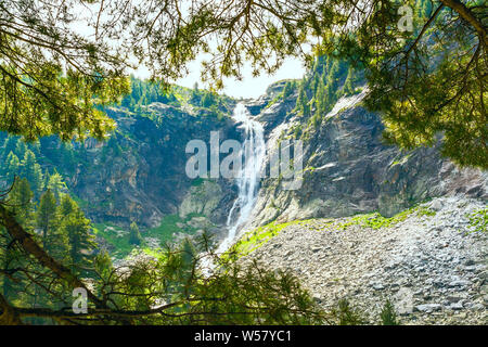 Der höchste Wasserfall im Rila-gebirge, Bulgarien - Skakavitsa Stockfoto