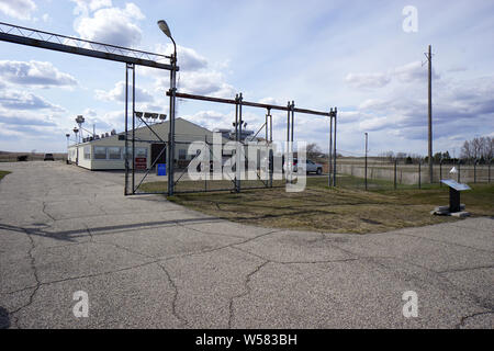 Minuteman Missile Site Stockfoto