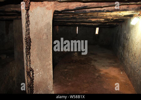 Das alte Gefängnis von Stone Town, Sansibar Stockfoto