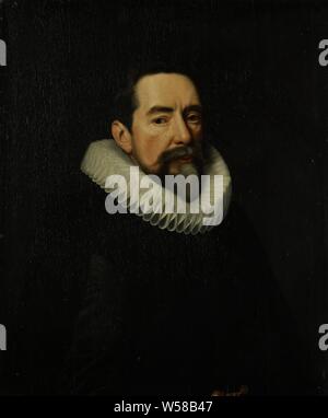 Porträt eines Mannes, Porträt eines Mannes, halb auf der rechten Seite, um den Hals ein mühlstein Kragen., Cornelis van der Voort (Anhänger), in oder nach c. 1648, Panel, Ölfarbe (Lack), Support: H 72 cm x W 60,5 cm d 6 cm Stockfoto