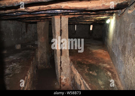 Das alte Gefängnis von Stone Town, Sansibar Stockfoto