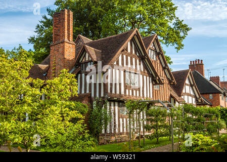 Selly Manor Museum, eines der ältesten Gebäude in Birmingham, Midlands, England Stockfoto