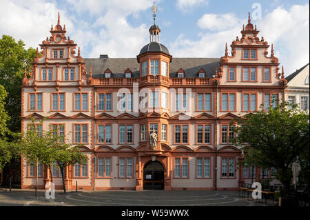 Mainz, Gutenberg-Museum im Haus zum Römischen Kaiser Stockfoto