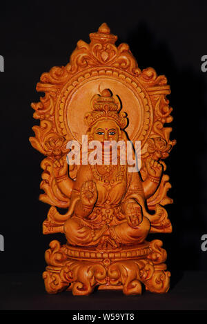 Skulptur von Lakshmi Stockfoto