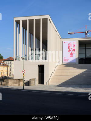 Berlin. Deutschland. James Simon Galerie, dient als neuen Eingangsgebäudes für die Museumsinsel, das von David Chipperfield Architects, 1999 - 2018. Stockfoto