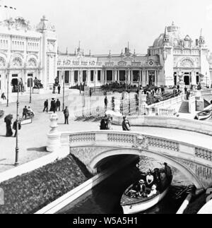 Kunst Palast, Franco Britischen Weißen Stadt Ausstellung in London im Jahr 1908 Stockfoto